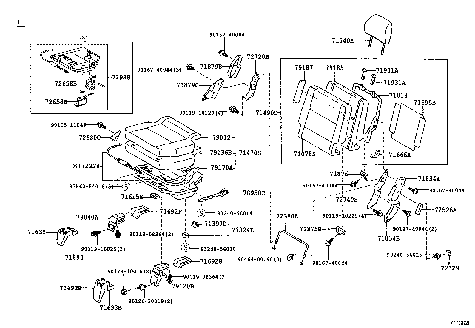 Exploded illustration 711382I