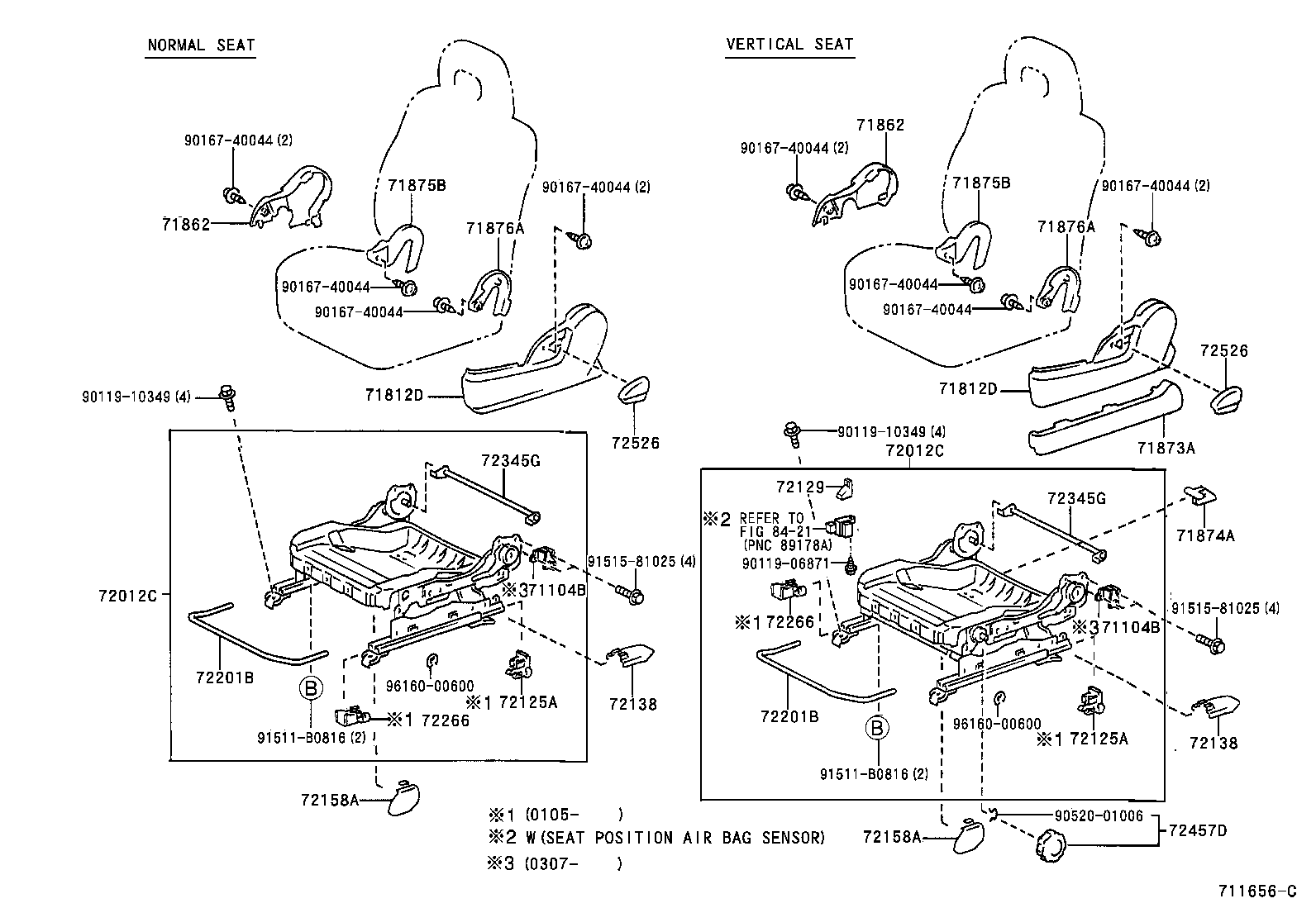 Exploded illustration 711656C
