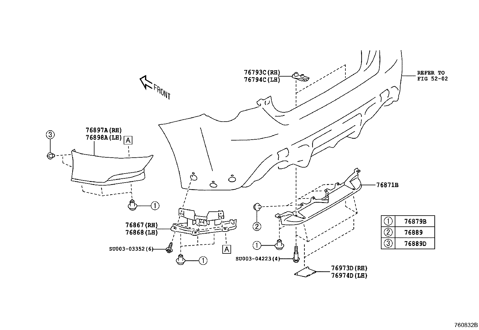 Exploded illustration 760832B