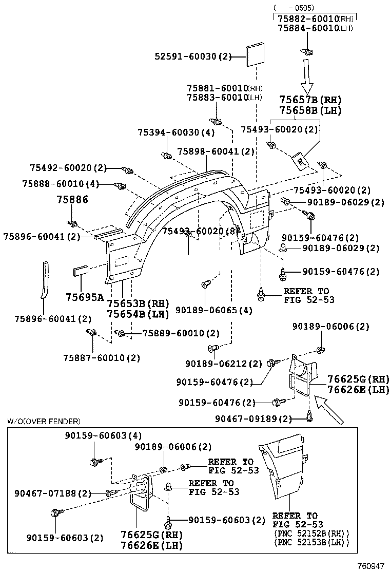 Exploded illustration 760947