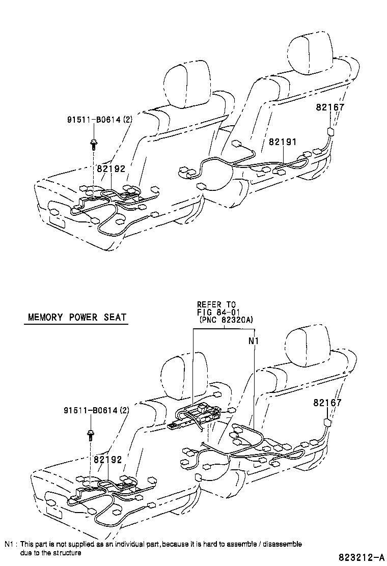 Exploded illustration 823212A