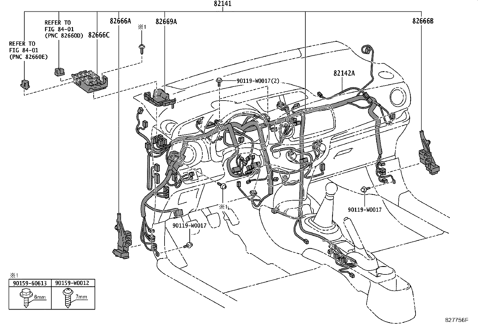 Exploded illustration 827756F