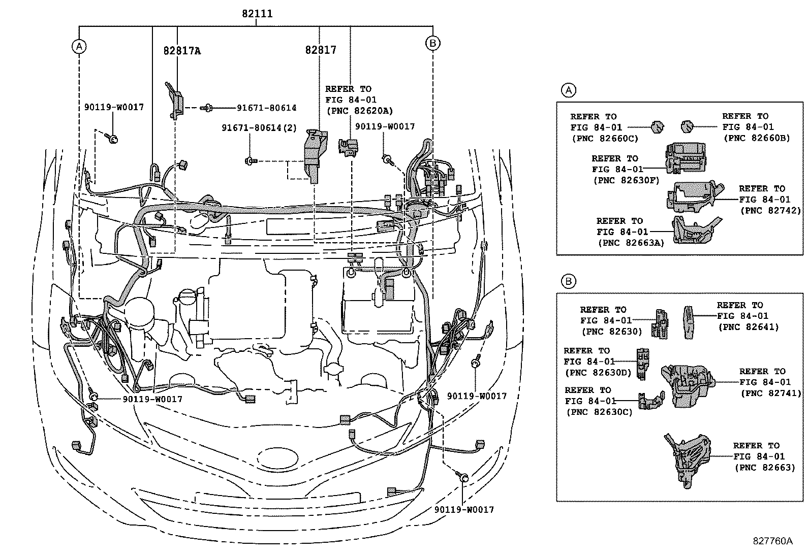 Exploded illustration 827760A