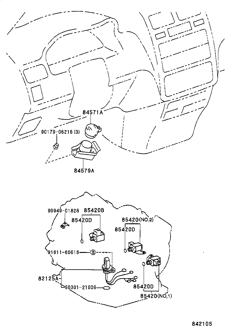 Exploded illustration 842105