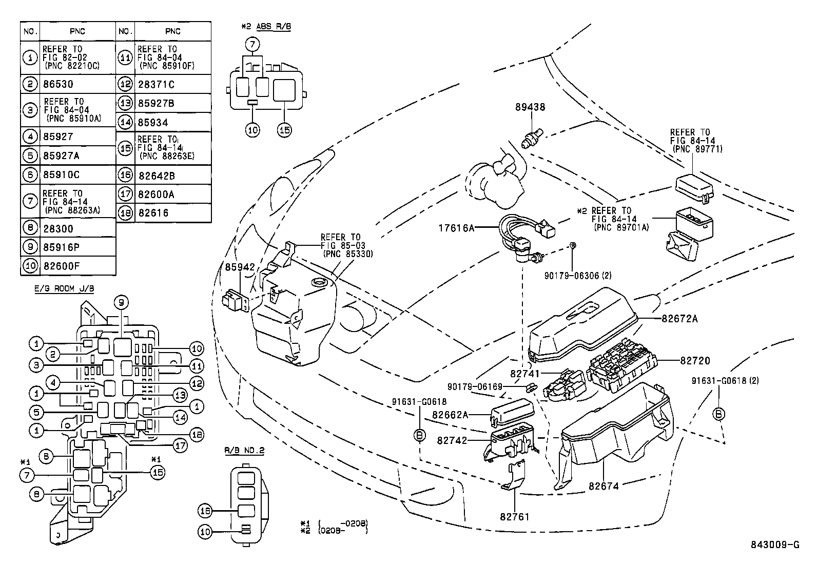 Exploded illustration 843009G