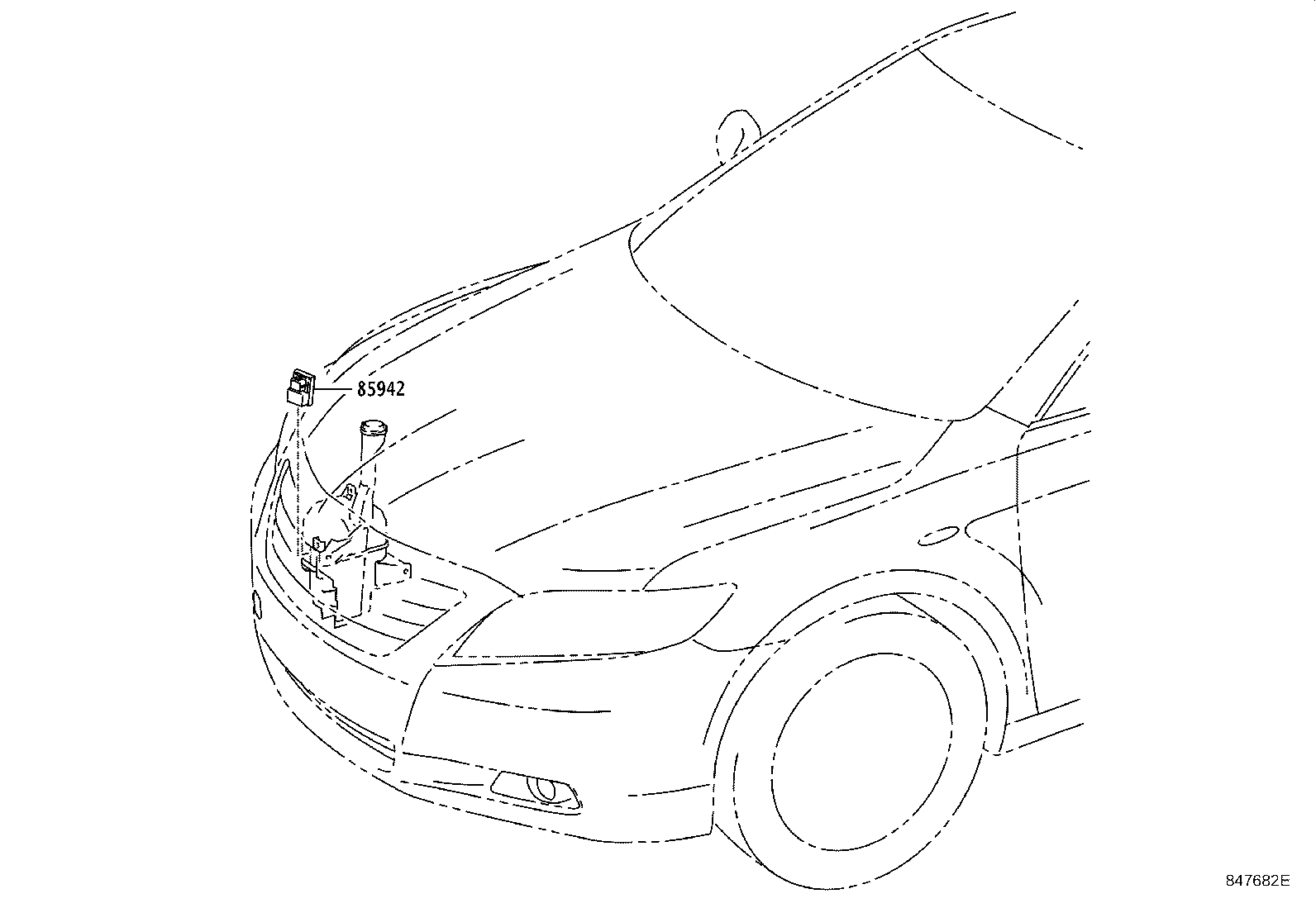 Exploded illustration 847682E