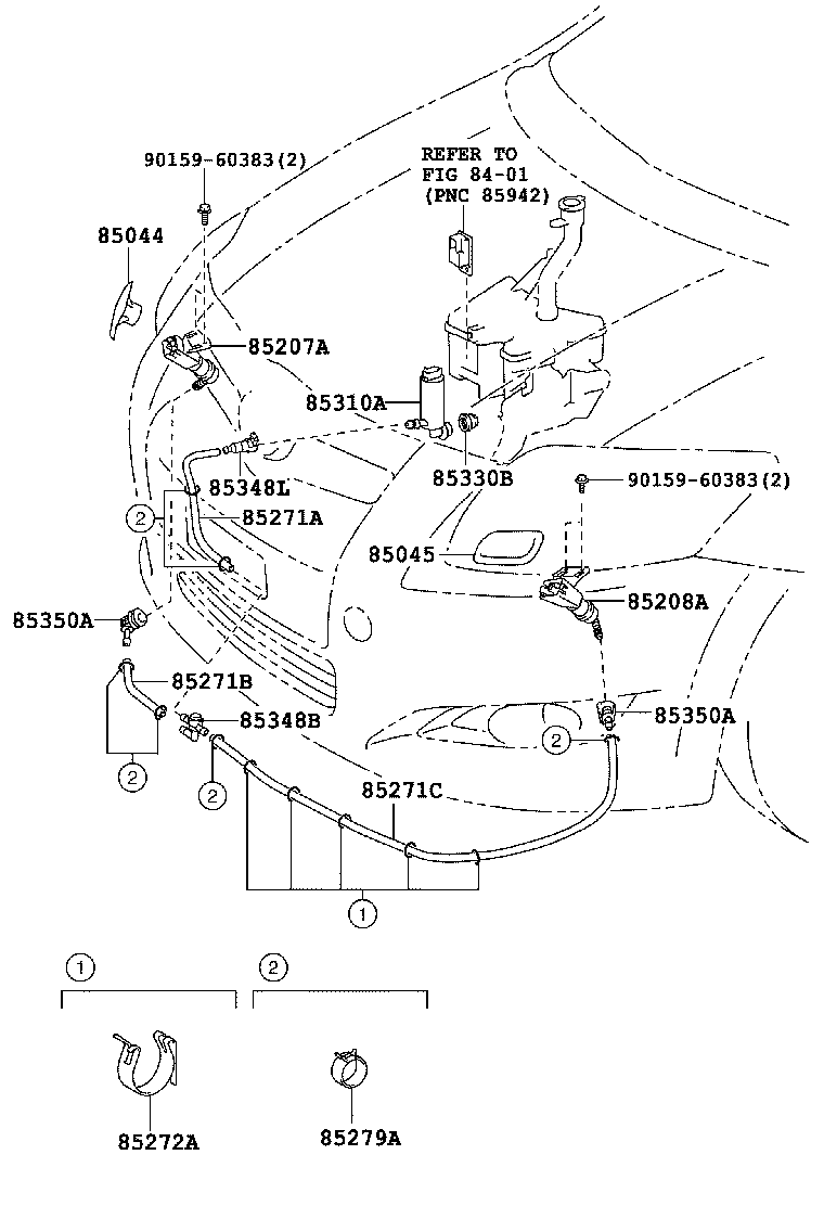 Exploded illustration 852986A