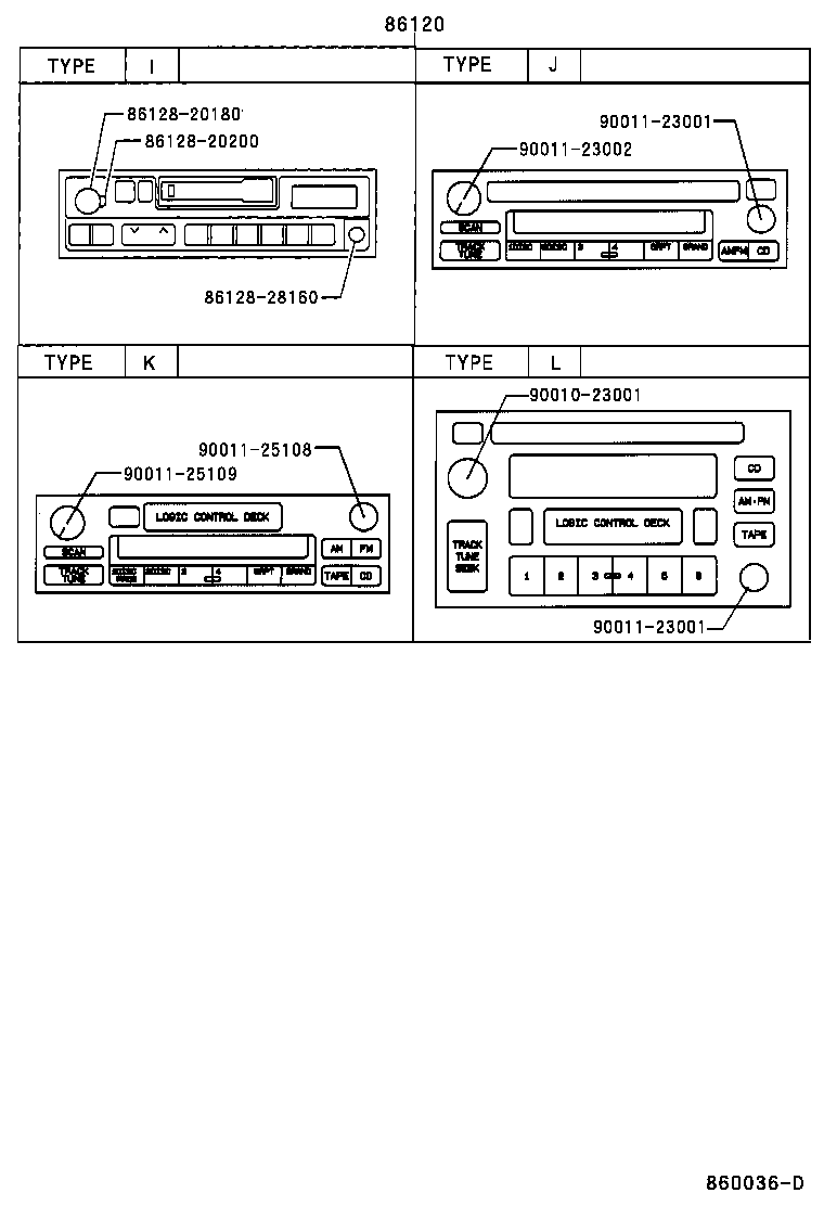 Exploded illustration 860036D
