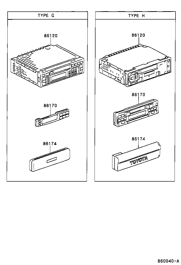 Exploded illustration 860040A