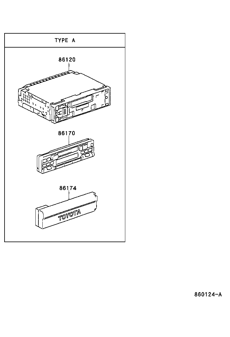 Exploded illustration 860124A