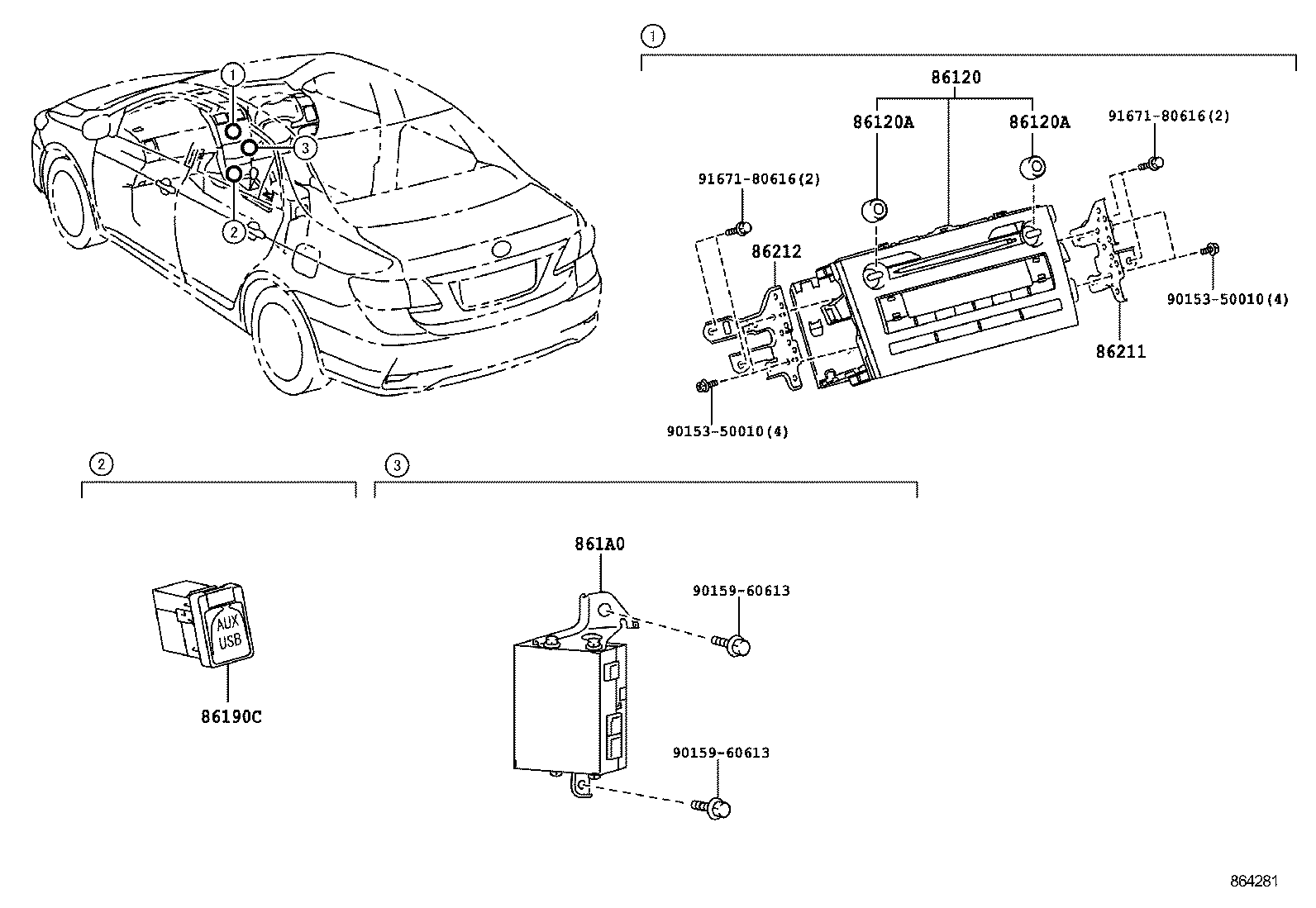 Exploded illustration 864281