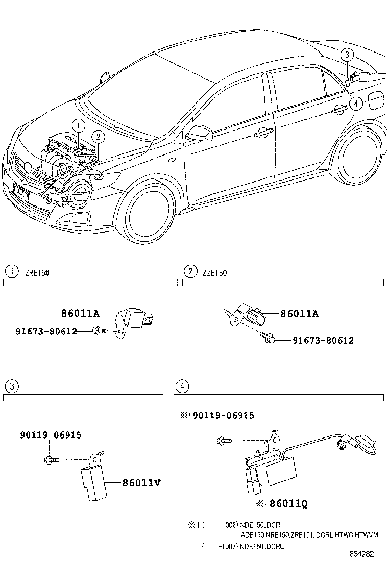 Exploded illustration 864282