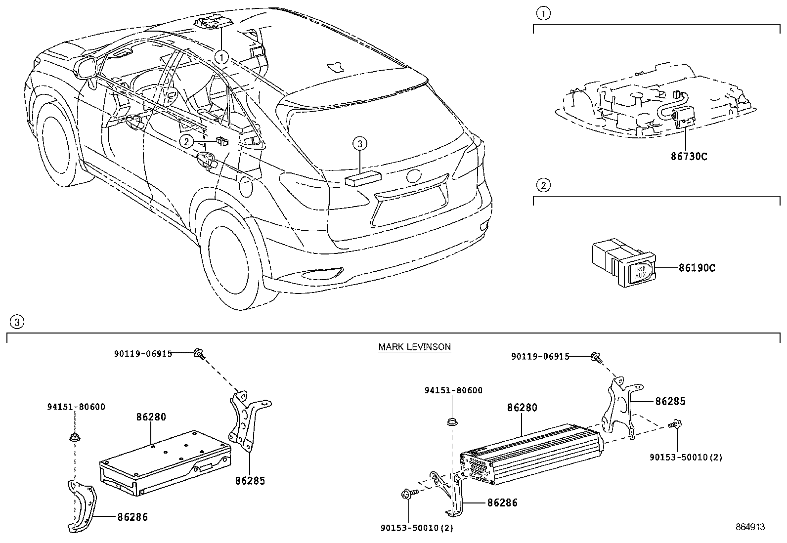 Exploded illustration 864913