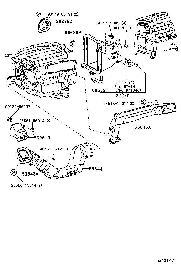 Exploded illustration 870147