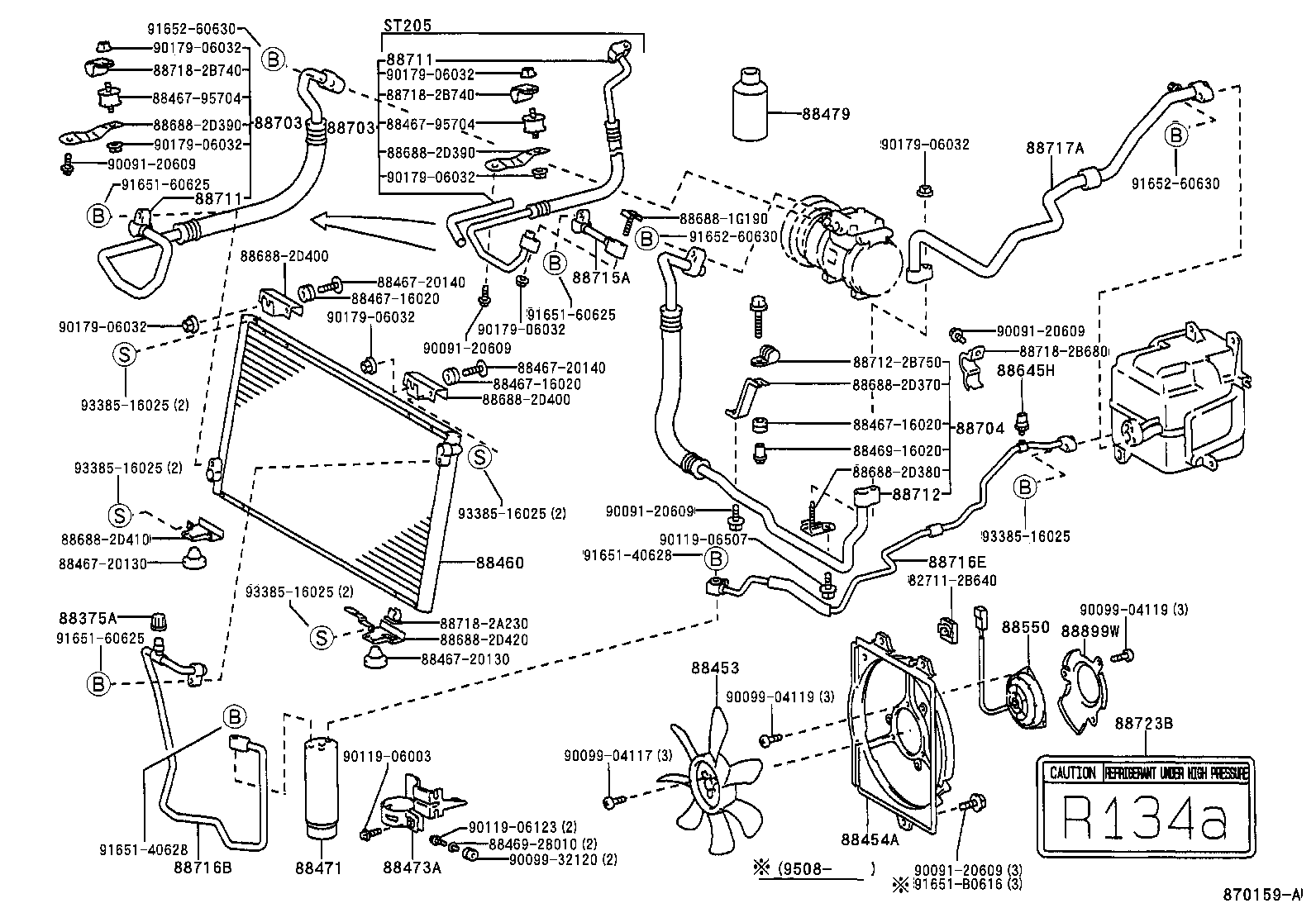 Exploded illustration 870159A
