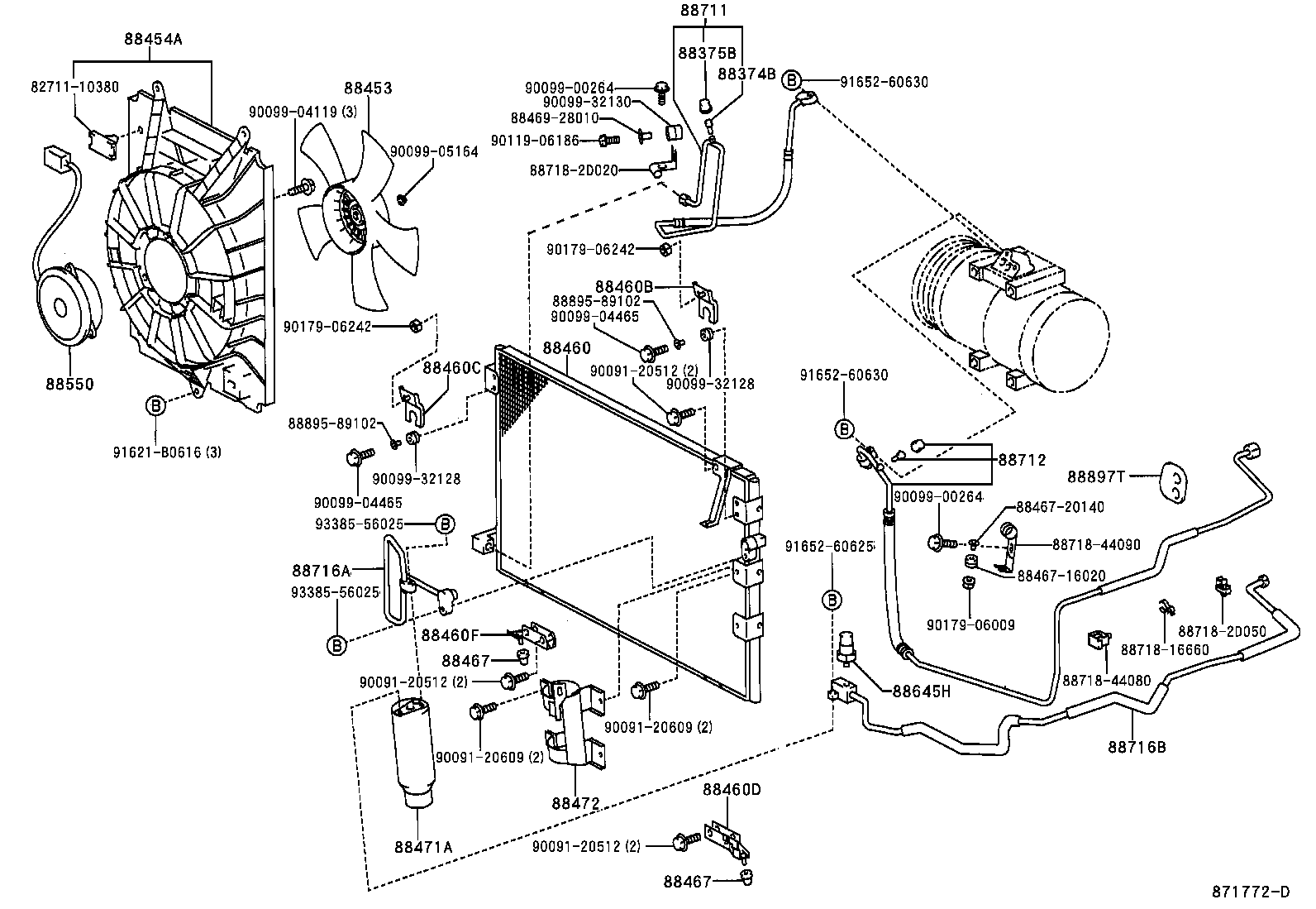 Exploded illustration 871772D