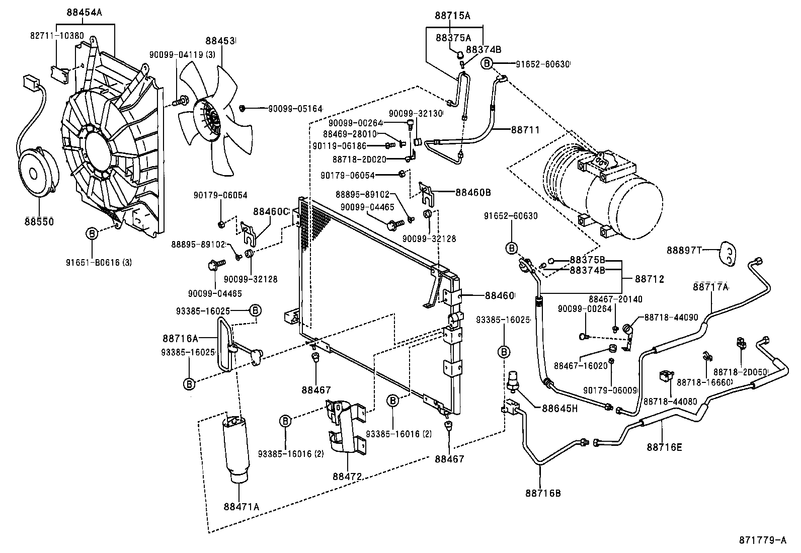 Exploded illustration 871779A