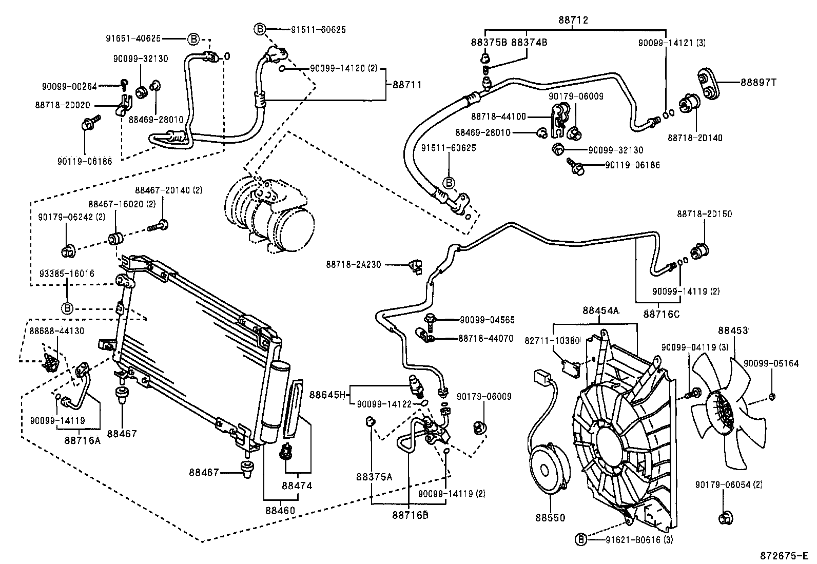 Exploded illustration 872675E