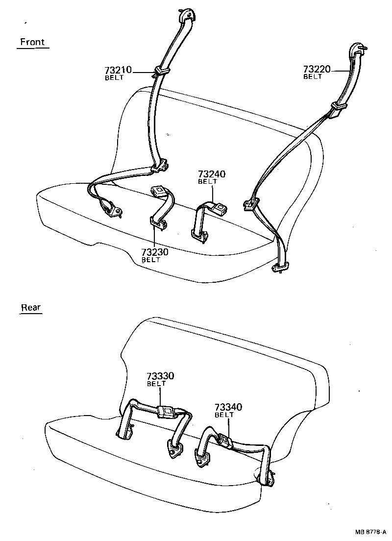 Exploded illustration MB8778A