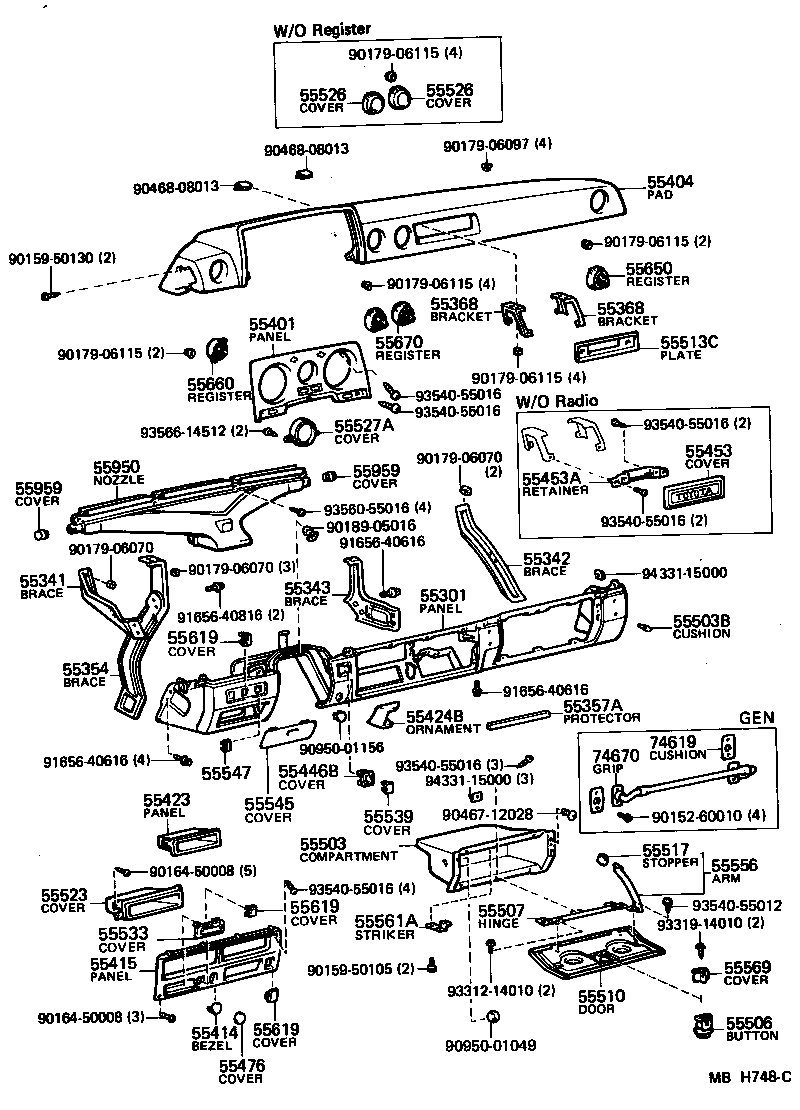 Figure MBH748C