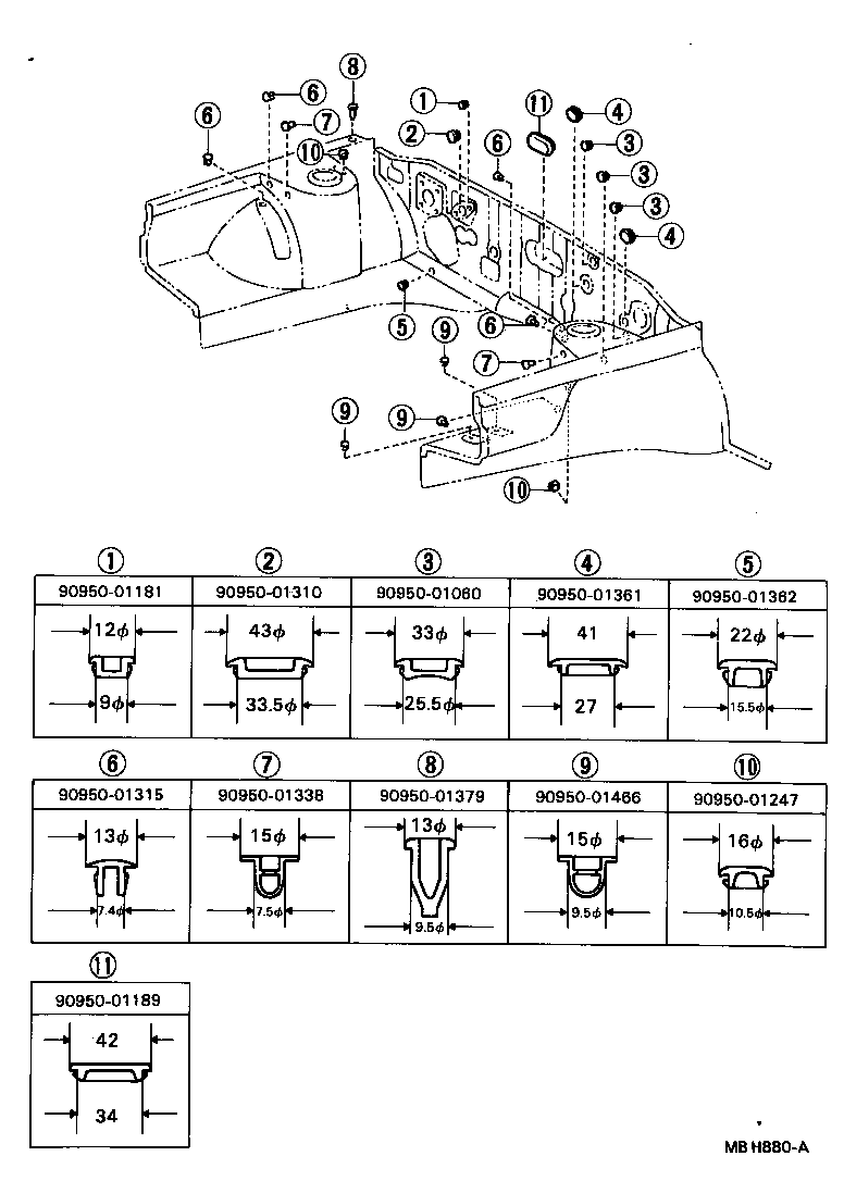Figure MBH880A