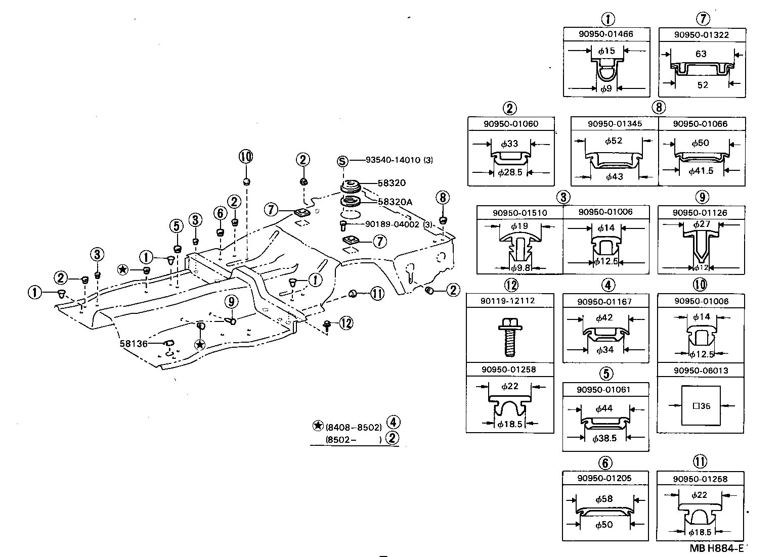 Figure MBH884E