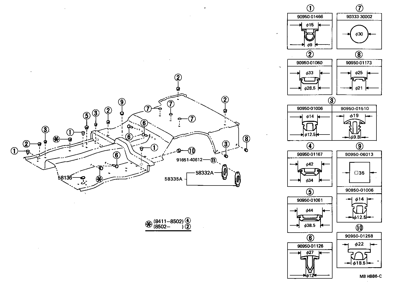 Figure MBH886C