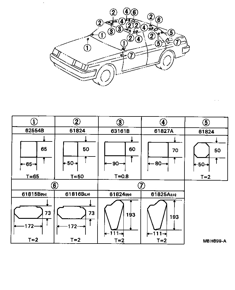 Figure MBH899A