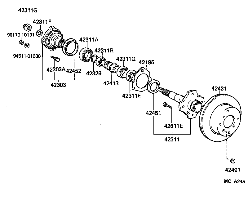 Figure MCA245