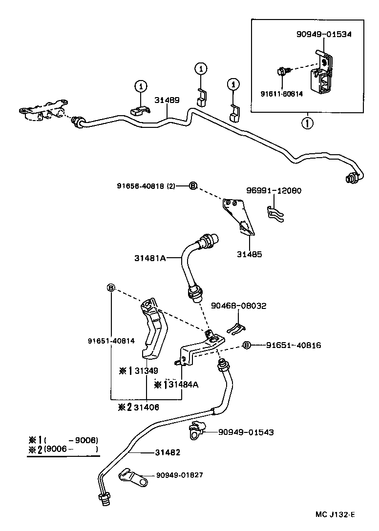 Exploded illustration MCJ132E