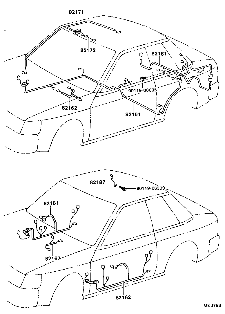 Exploded illustration MEJ753