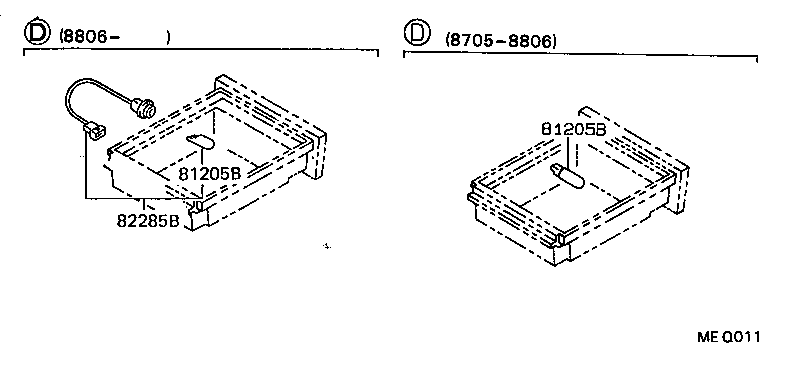 Exploded illustration MEQ011