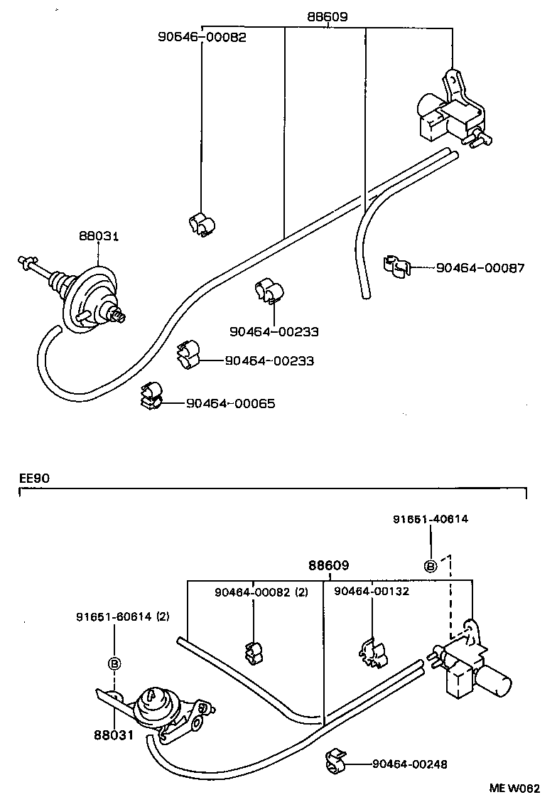 Exploded illustration MEW062