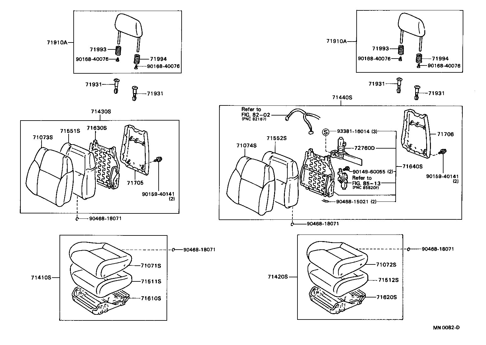 Exploded illustration MN0082D