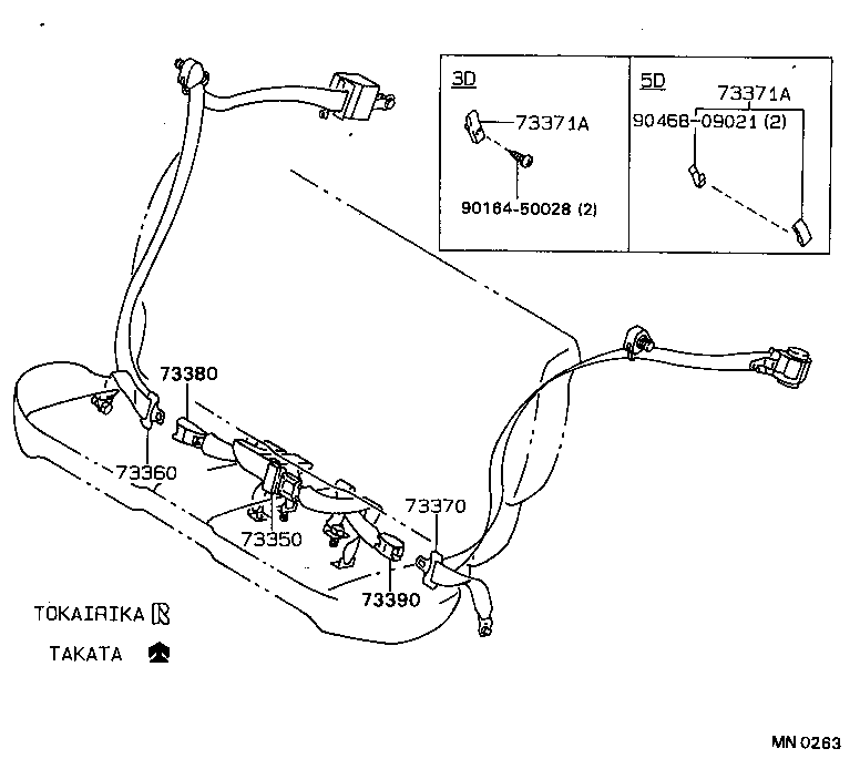 Exploded illustration MN0263