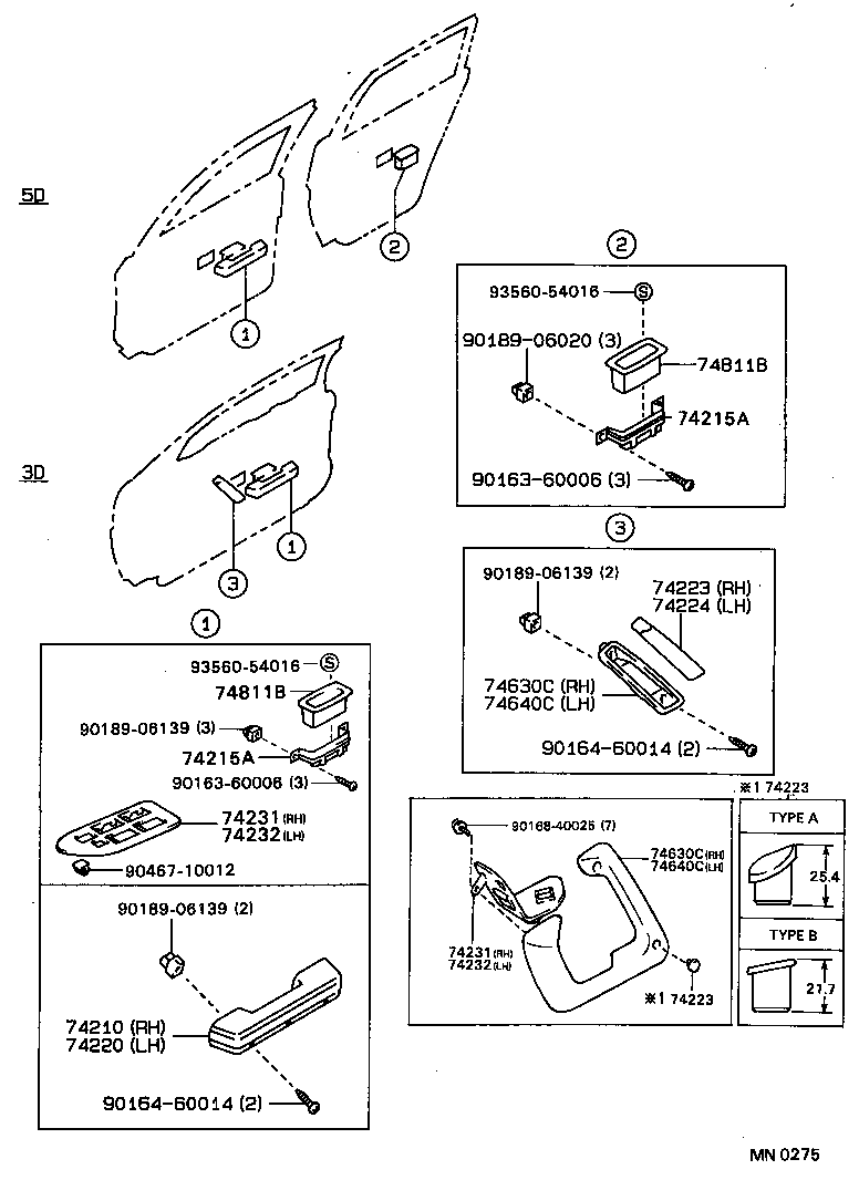 Exploded illustration MN0275