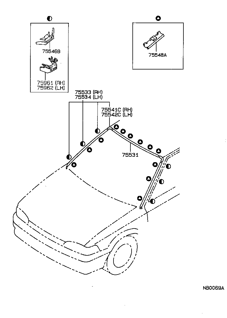 Exploded illustration NB0069A