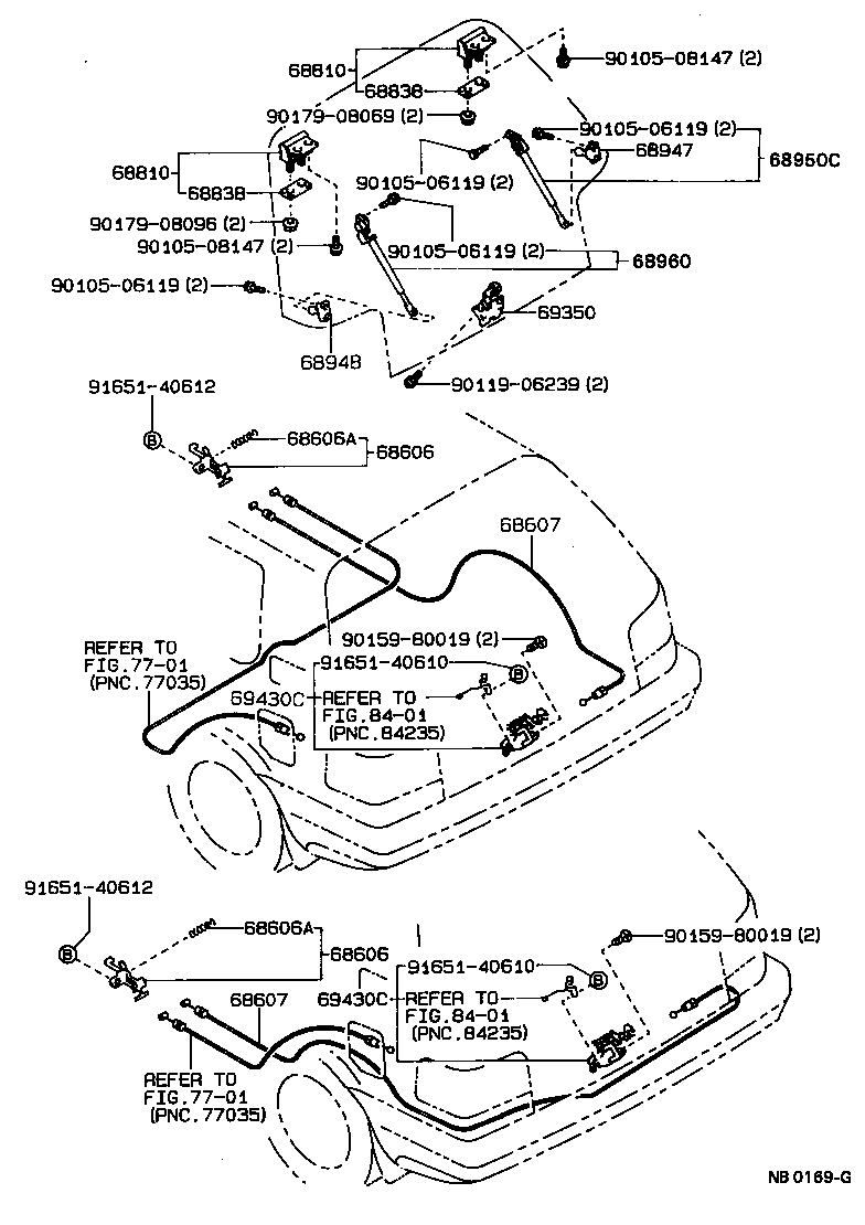 Exploded illustration NB0169G