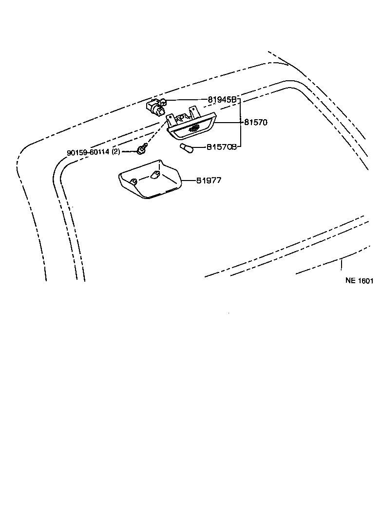 Exploded illustration NE1601