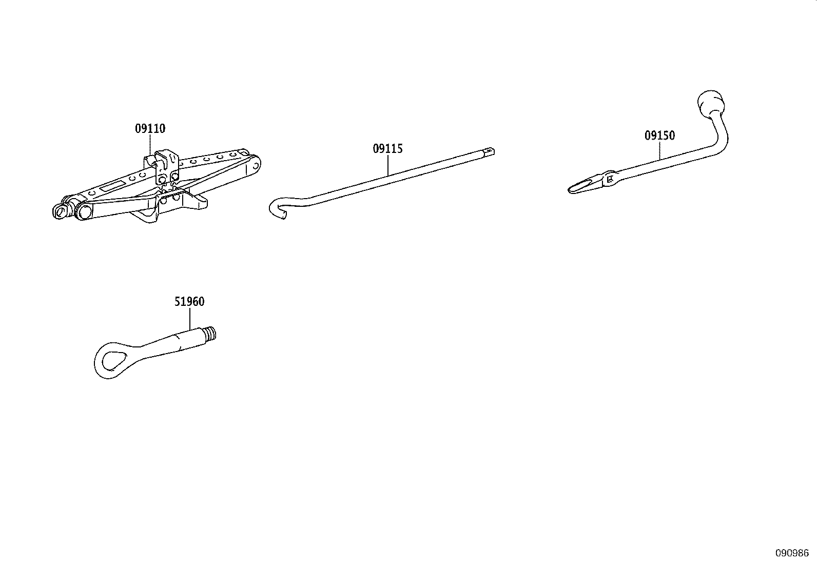 Exploded illustration 090986