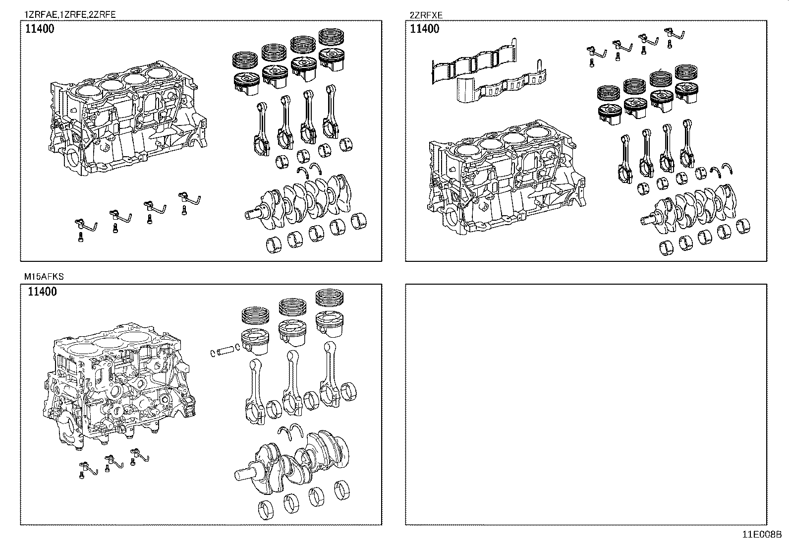 Exploded illustration 11E008B