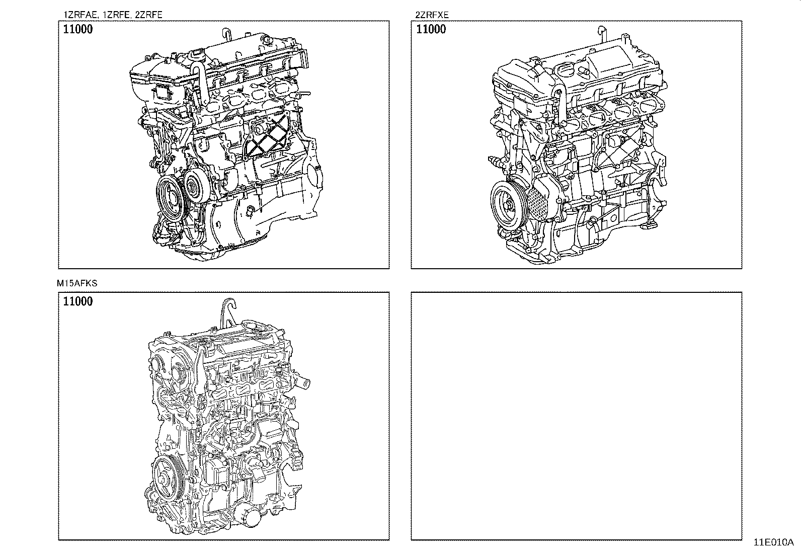 Exploded illustration 11E010A