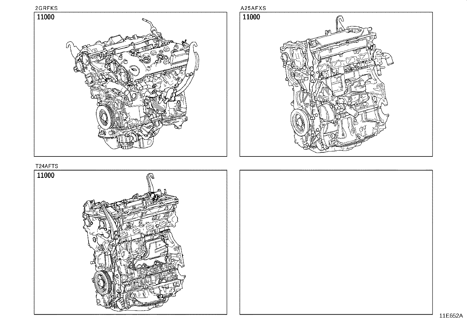 Exploded illustration 11E652A