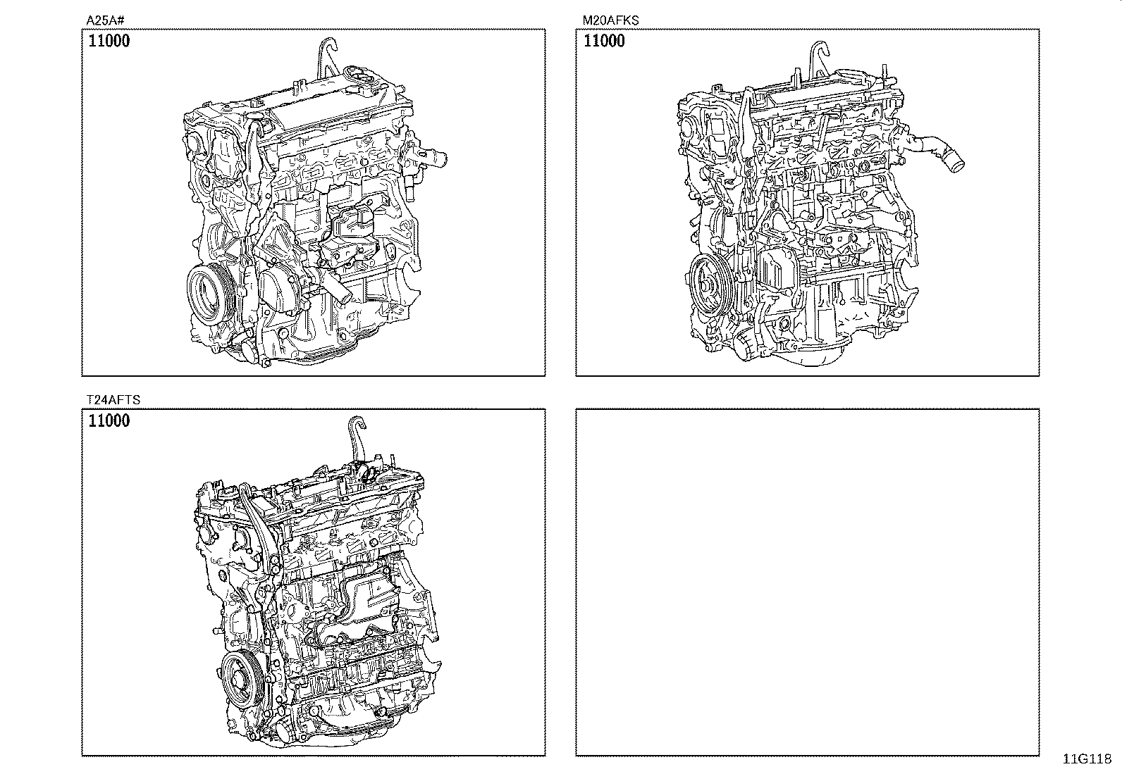 Exploded illustration 11G118