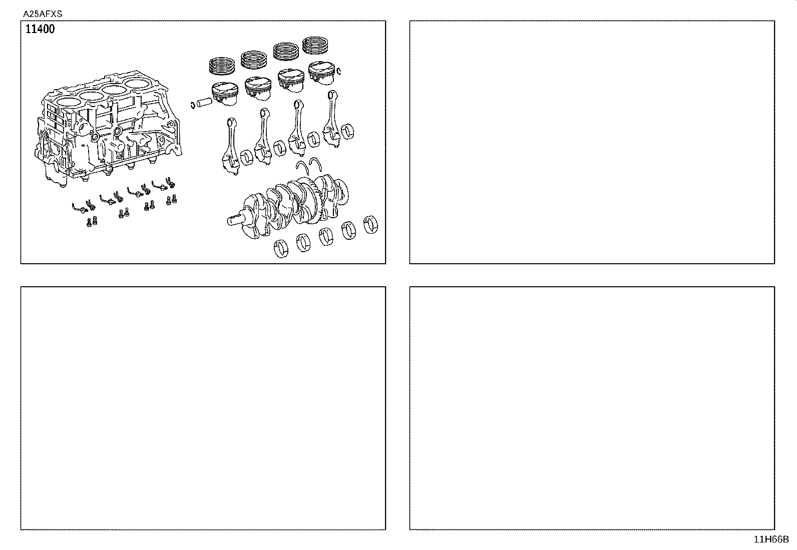 Exploded illustration 11H66B