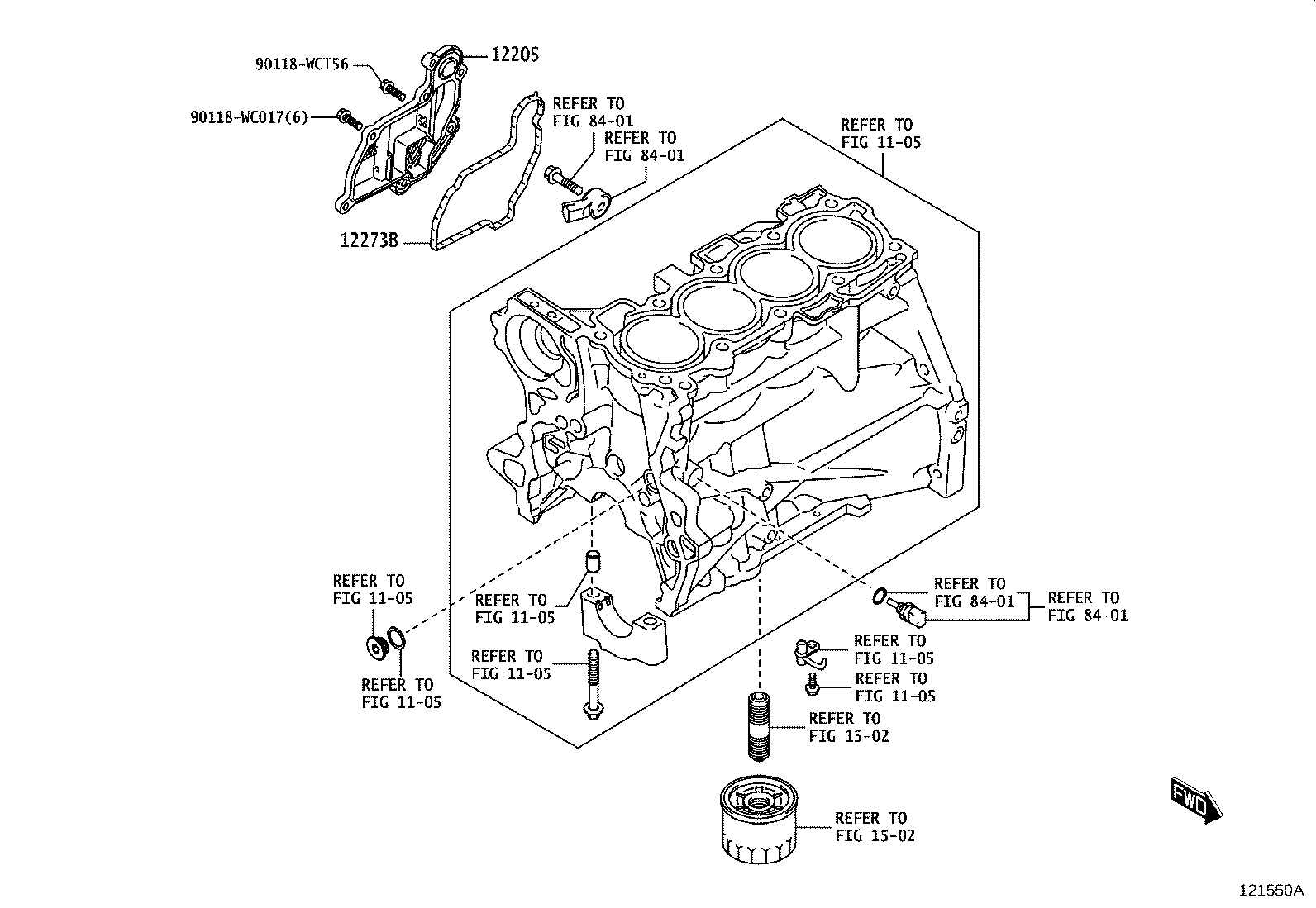 Exploded illustration 121550A