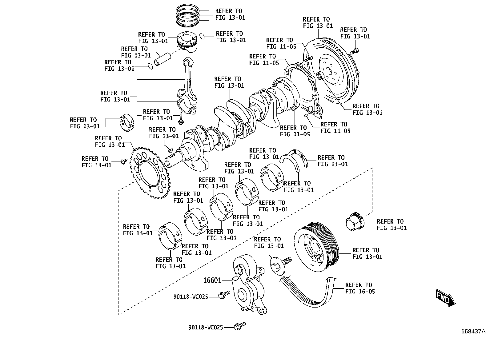 Exploded illustration 168437A