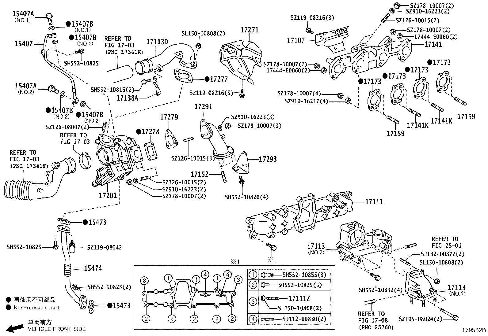 Exploded illustration 179552B
