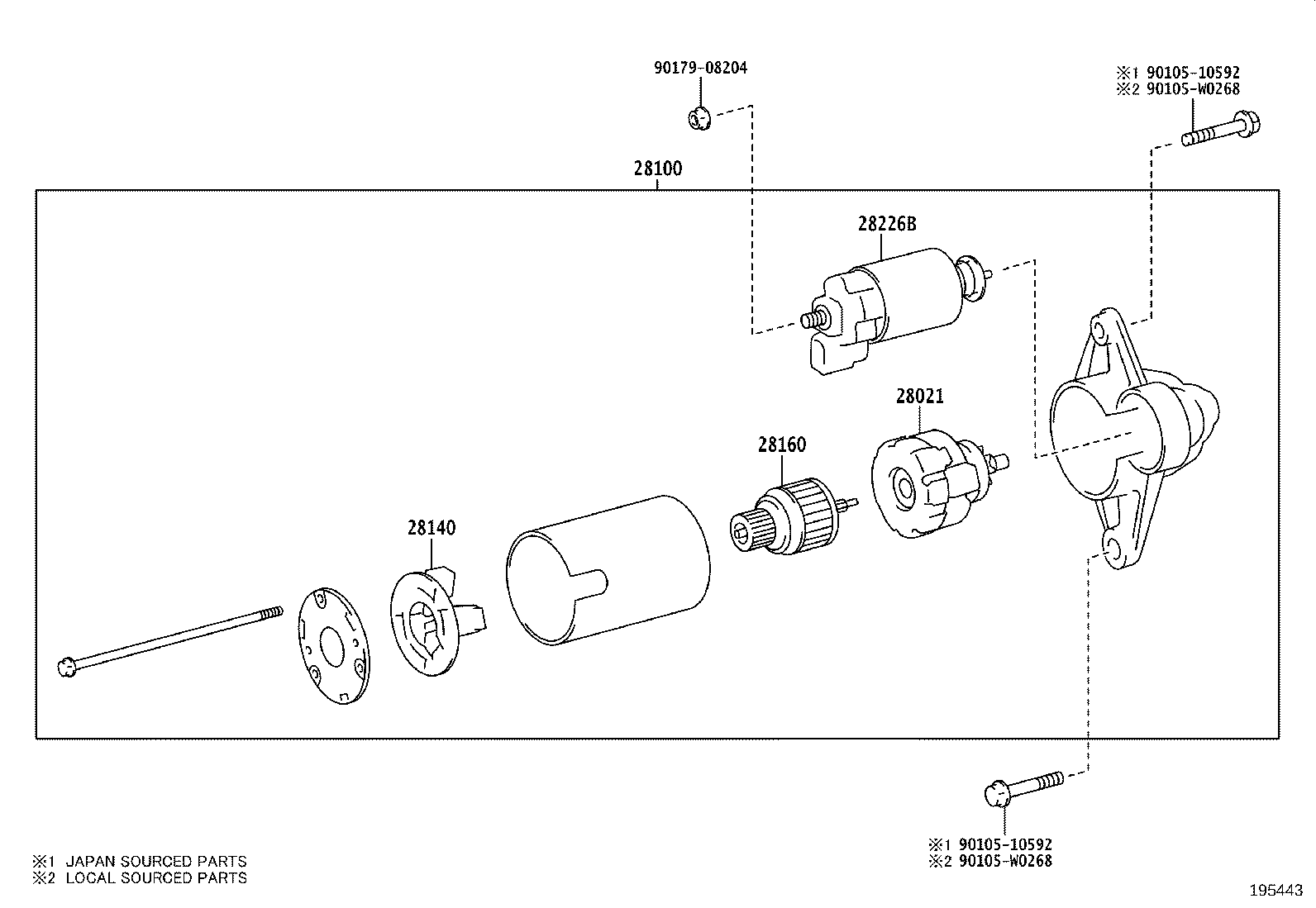Exploded illustration 195443