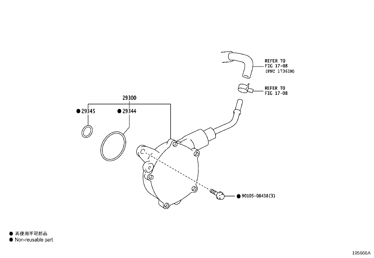 Exploded illustration 195666A